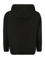 Jack & Jones Plus Jacke JJEmulti hellgrau/schwarz