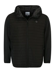 Jack & Jones Plus Jacke JJEmulti hellgrau/schwarz