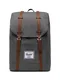 Herschel Rucksack ''''Retreat'''' karamell / graphit / schwarz / weiß