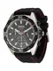 BOSS Black Herren - Uhren ''''44MM/CHRONO/5ATM/SS CASE/BLACK DIAL/BLAC'''' rot / schwarz / silber