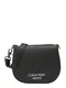 Calvin Klein Jeans Taška přes rameno  černá / stříbrná