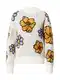 florence by mills exclusive for ABOUT YOU Pulover  ljubičasta / narančasta / prljavo bijela