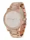 Michael Kors Analogové hodinky  růžově zlatá / průhledná