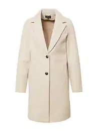 Přechodný kabát 'ONLCarrie' krémová