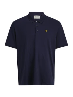 Lyle & Scott Big&Tall Poloshirt navy/gelb