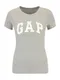 Gap Petite Majica  pegasto siva / off-bela