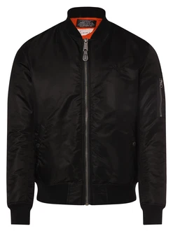 Schott NYC Jacke Airforce schwarz