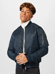 Schott NYC Jacke Airforce navy / schwarz / weiß