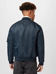 Schott NYC Jacke Airforce navy / schwarz / weiß