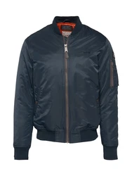 Schott NYC Jacke Airforce navy / schwarz / weiß