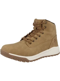 Schnrboots hellbeige / dunkelbeige