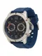 TOMMY HILFIGER Uhr blau / rot / silber / weiß