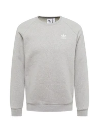 Sweatshirt 'Trefoil Essentials ' graumeliert / wei