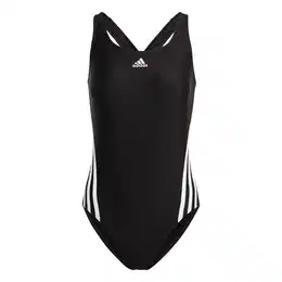 Sportovní plavky '3-Stripes' černá / bílá