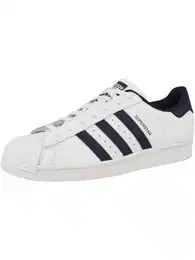 Sneaker 'Superstar' dunkelblau / gold / weiß