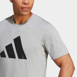 ADIDAS PERFORMANCE Funktionsshirt 'Train Essentials Feelready' grau/schwarz