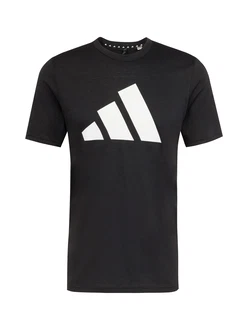 ADIDAS PERFORMANCE Funktionsshirt 'Train Essentials Feelready' schwarz/weiß