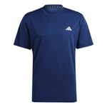 adidas Performance T-Shirt Base dunkelblau/wei