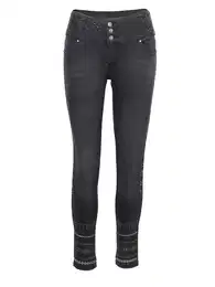 Džíny tmavě šedá