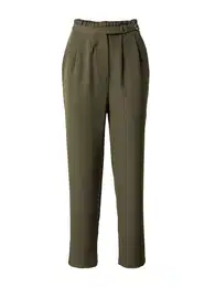 Kalhoty se sklady v pase 'Meline' khaki