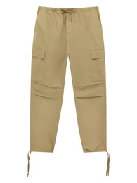 Hose dunkelbeige