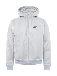 Jacke 'CIRCA WINDRUNNER' grau / schwarz / weiß