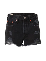 LEVI'S Traperice '501 Original Shorts' crni traper