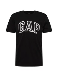 T-Shirt 'BAS' grau / schwarz / wei