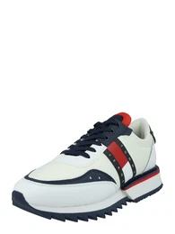 Sneaker marine / blutrot / weiß