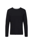 Key Largo Sweatshirt Rundhalspullover Stefano nachtblau/weiß
