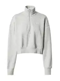 Sweater majica siva / bijela