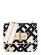 TOMMY HILFIGER Torba preko ramena  crna / bijela
