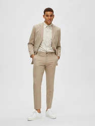 SELECTED HOMME Hose Neil beigemeliert