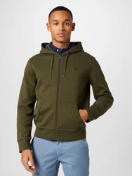 Polo Ralph Lauren Sweatjacke oliv/schwarz