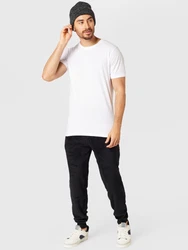 Denim Project T-Shirt schwarz/weiß