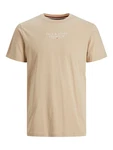 Jack & Jones T-Shirt JPRArchie JPRBLUARCHIE (1-tlg) sand/hellrot/wei