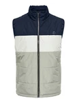 Only & Sons Weste MELVIN beige/dunkelblau/hellgrau