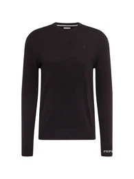 Pullover 'ANDRE' schwarz / weiß