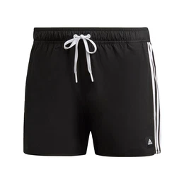 Sportbadeshorts schwarz / wei