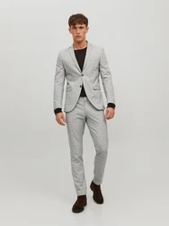 JACK & JONES Hose Solaris braun / graumeliert / wei