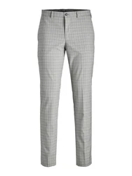 JACK & JONES Hose Solaris braun / graumeliert / wei