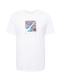 Funktionsshirt 'Wild Card' hellblau / goldgelb / hummer / wei