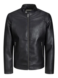Plus bergangsjacke 'JJERocky' schwarz