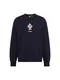 LEVI'S  Sweatshirt 'Relaxd Graphic Crew' mischfarben / schwarz