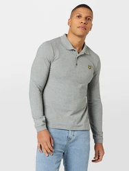 Lyle & Scott Langarmshirt gelb/grau/schwarz