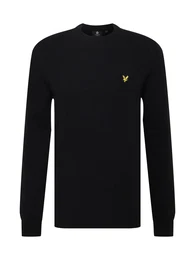 Pullover goldgelb / schwarzmeliert