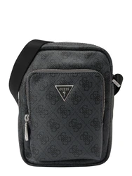 GUESS Umhängetasche 'Vezzola' graphit/schwarz