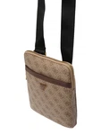 GUESS Umhängetasche Vezzola dunkelbeige/braun/gold