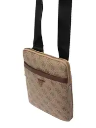 Umhngetasche 'Vezzola' dunkelbeige / braun / gold