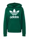 ADIDAS ORIGINALS Sweater majica  tamno zelena / bijela